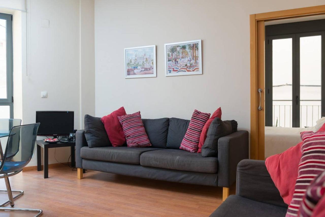 Alc - Modern 2 Bed Apartment In Historic Centre Alicante Bagian luar foto
